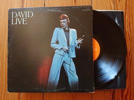 DAVID BOWIE - David Live (LP, 1974)